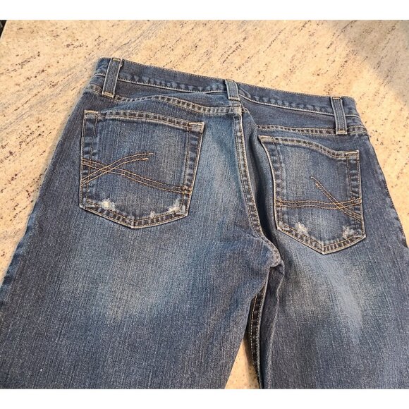 Roebuck & Co. Slim Straight Jeans 30x30 Light Distress - Picture 11 of 14